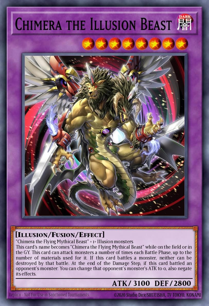Chimera the Illusion Beast 2023 Yu-Gi-Oh! Japanese Duelist Nexus