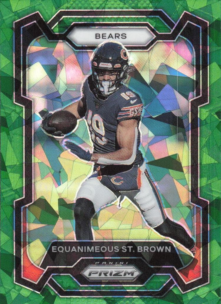 Equanimeous St. Brown trading card