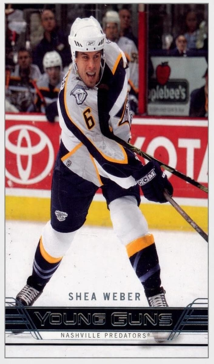 Shea Weber 2006 upper-deck Upper Deck