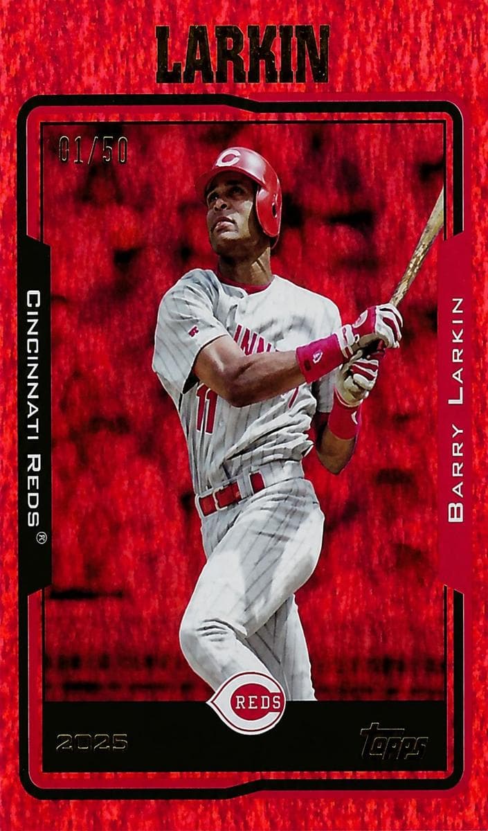 Barry Larkin 2025 topps Topps Archives