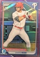 Dante Nori trading card