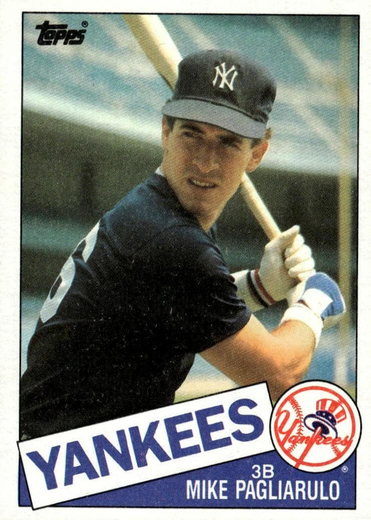 Mike Pagliarulo trading card