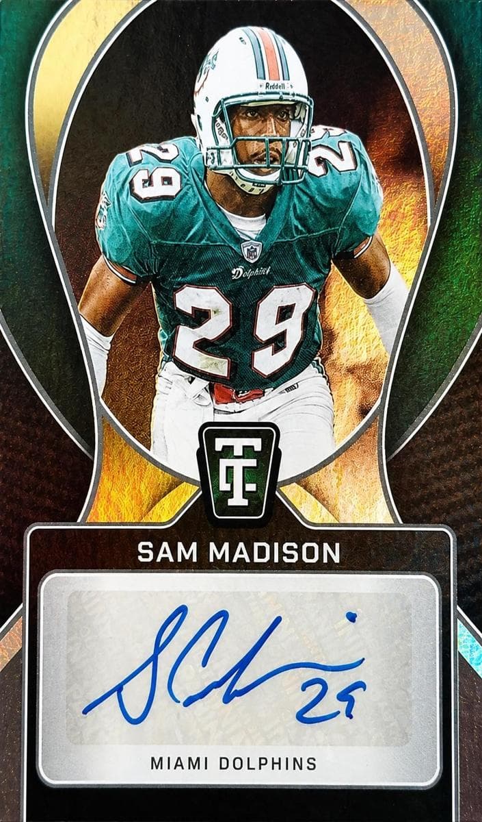 Sam Madison trading card
