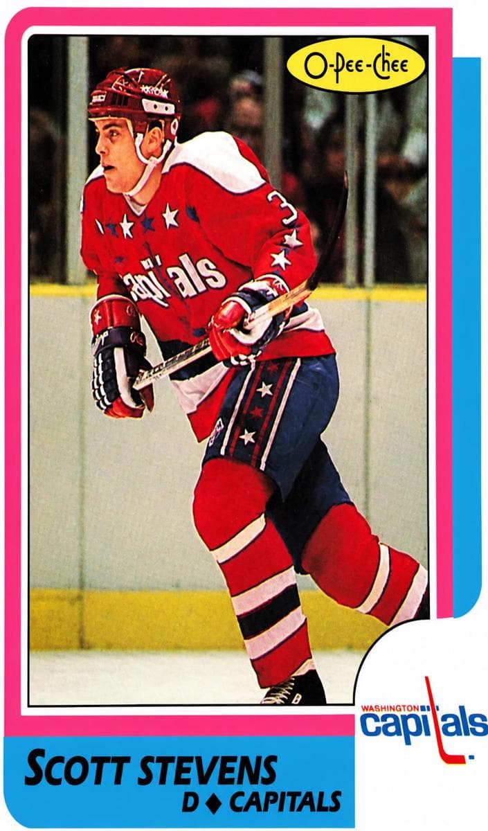 Scott Stevens 1986 topps
