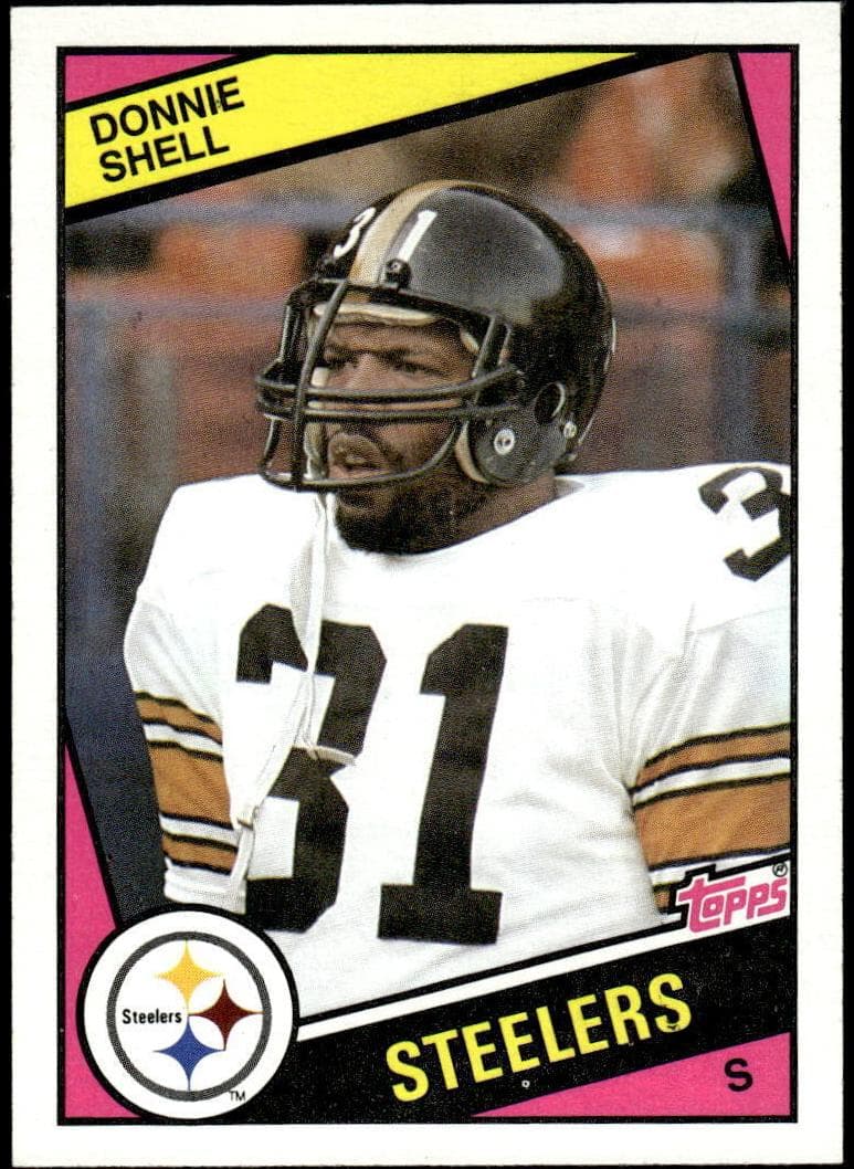 Donnie Shell 1984 topps Topps
