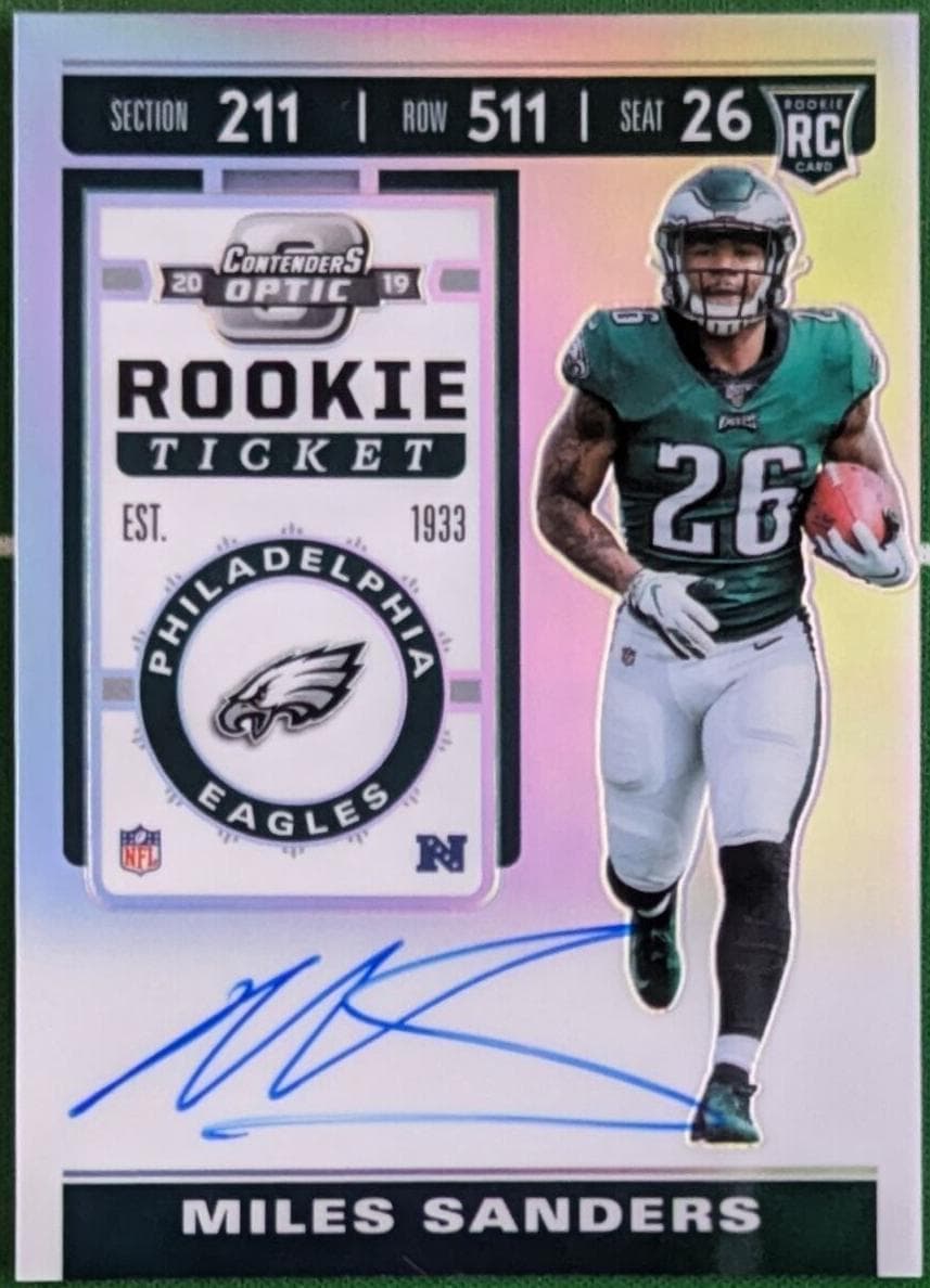 Miles Sanders 2019 panini