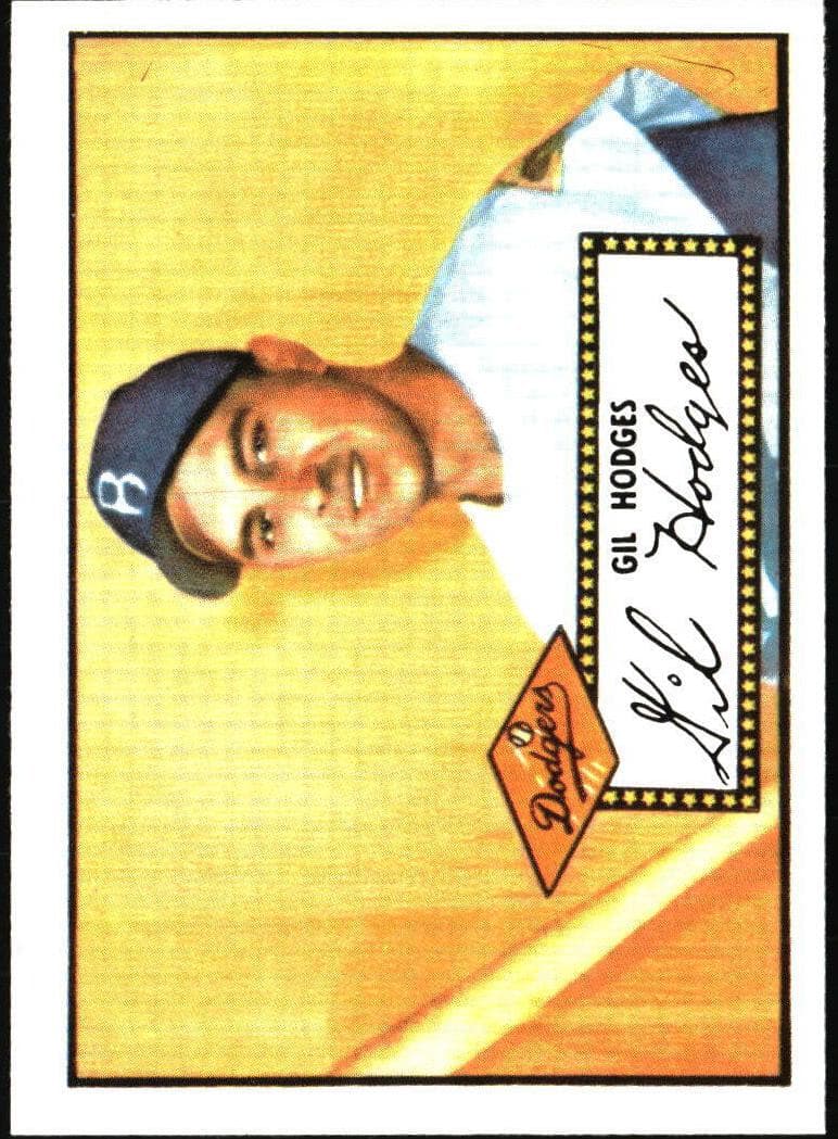 Gil Hodges 1952 topps Topps