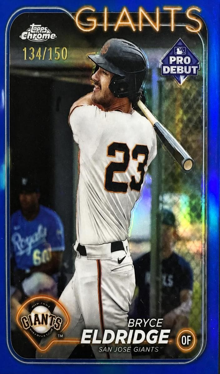 Bryce Eldridge 2024 topps Topps Pro Debut