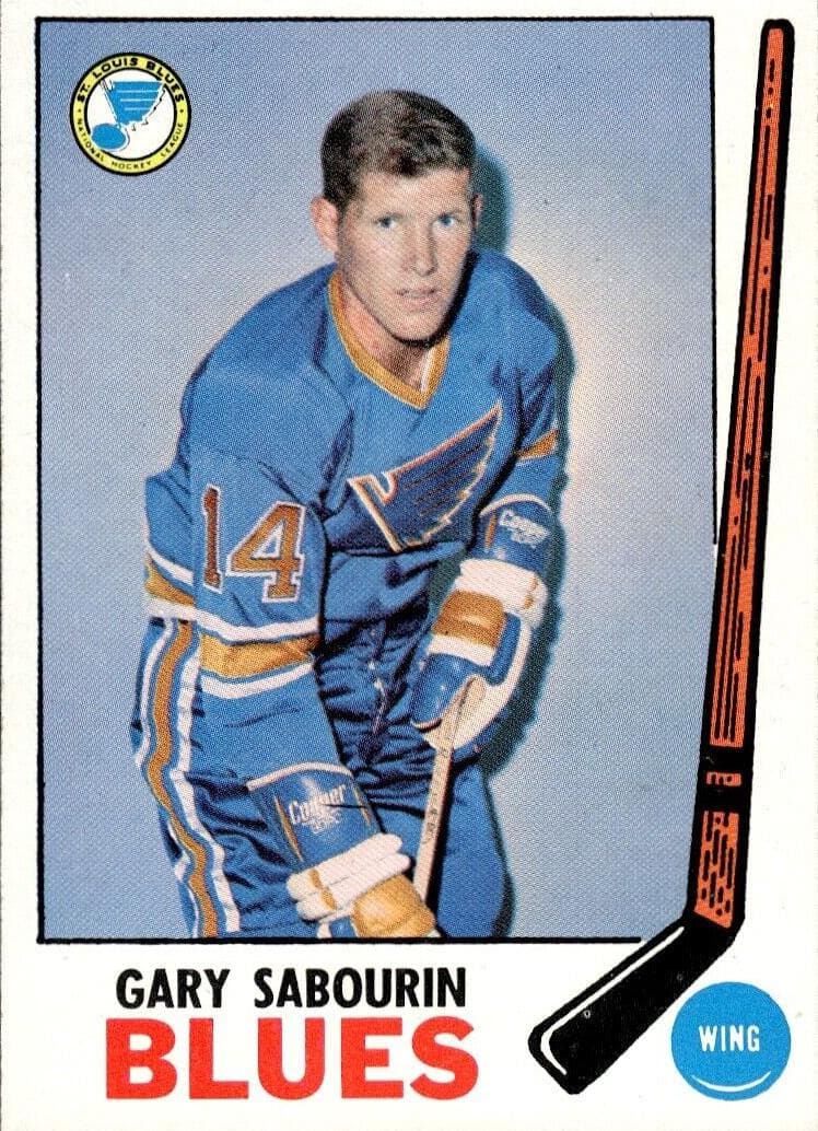 Gary Sabourin 1969 topps Topps