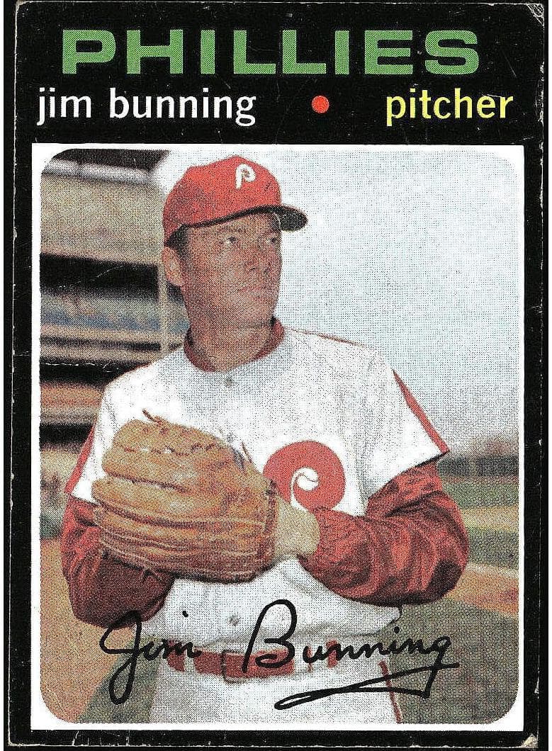 Jim Bunning 1971 topps Topps
