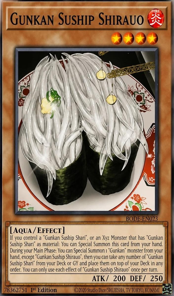 Gunkan Suship Shirauo 2021 Yu-Gi-Oh!