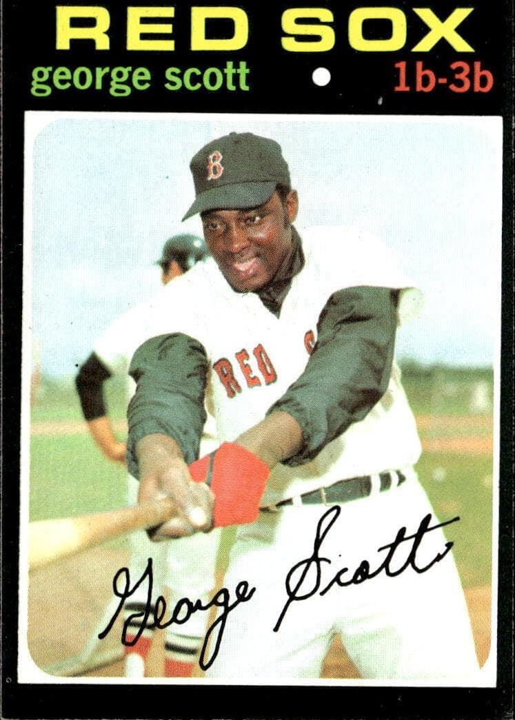 George Scott 1971 topps Topps
