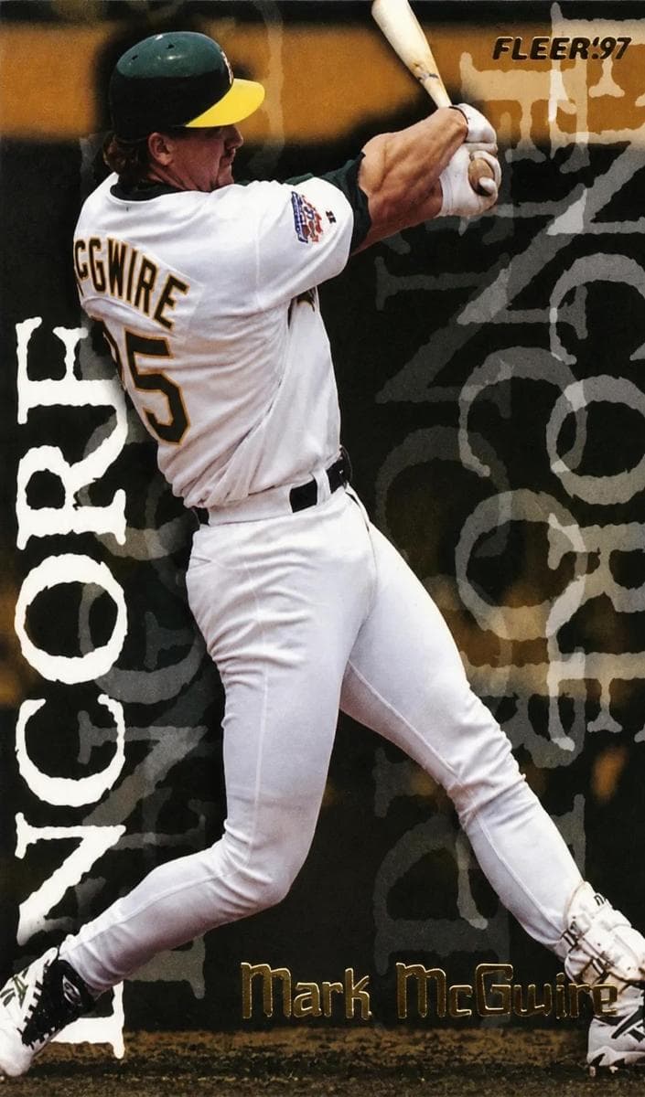 Mark McGwire 1997 fleer Fleer