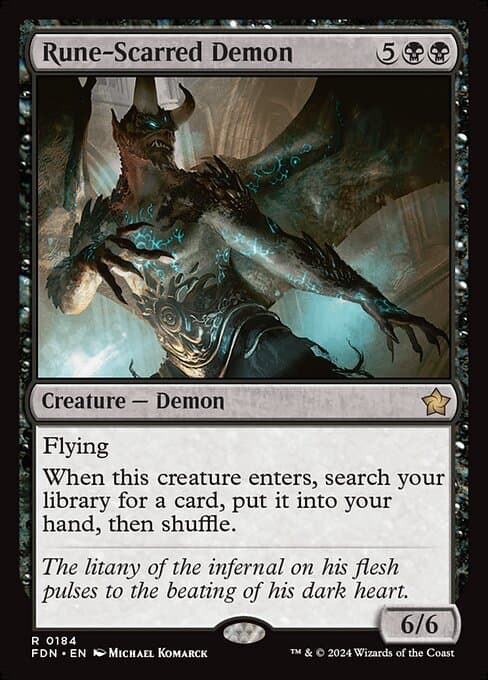 Rune-Scarred Demon #184