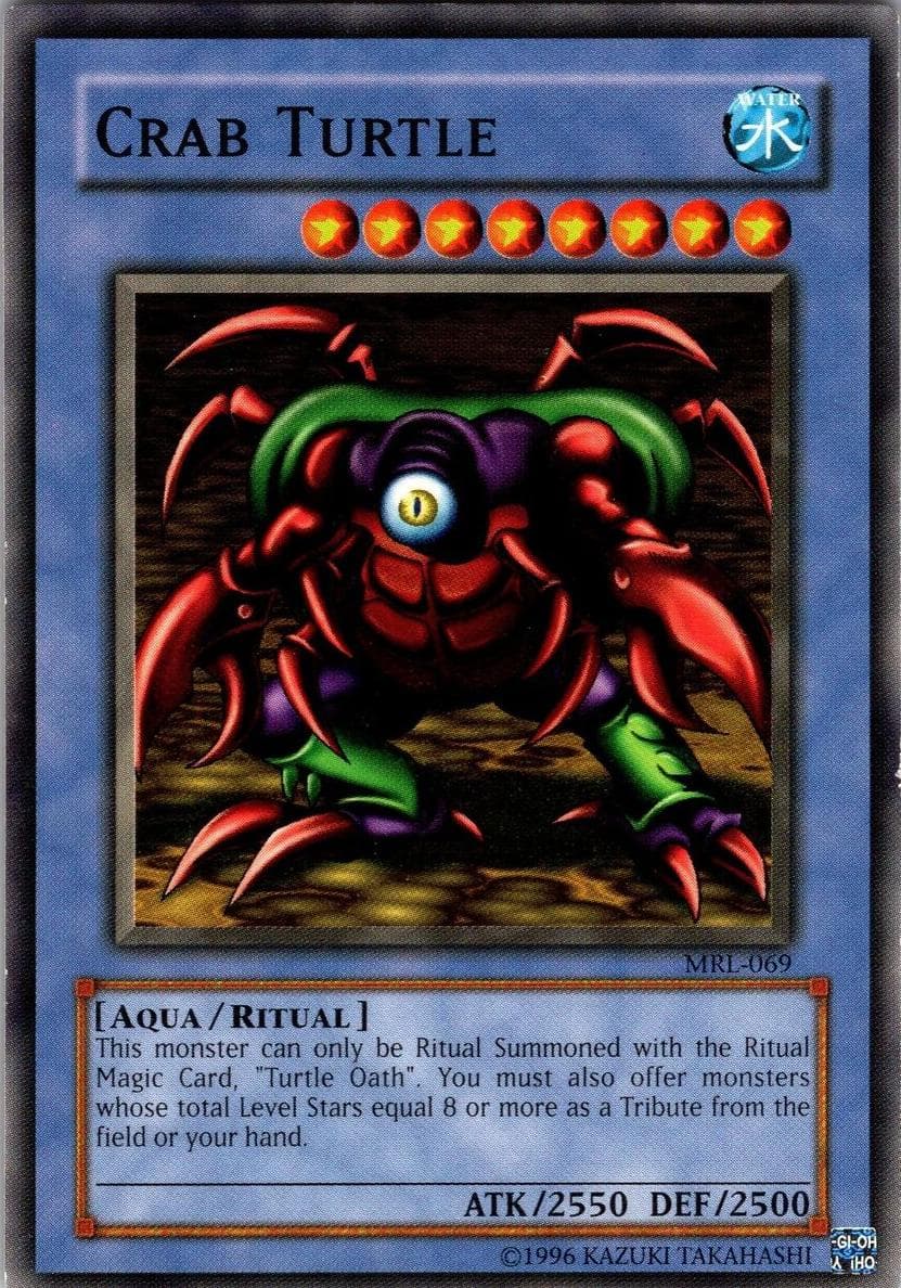 Crab Turtle 2002 Yu-Gi-Oh! Magic Ruler 1st Edition