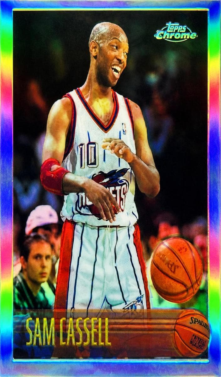 Sam Cassell 1996 topps Chrome
