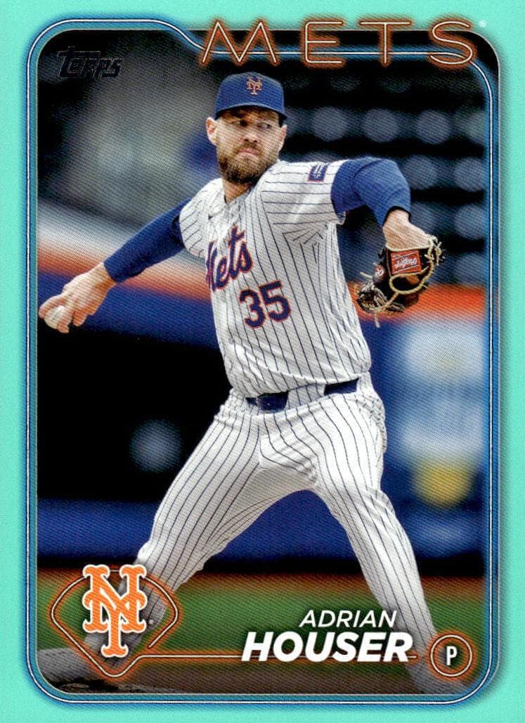 Adrian Houser trading card