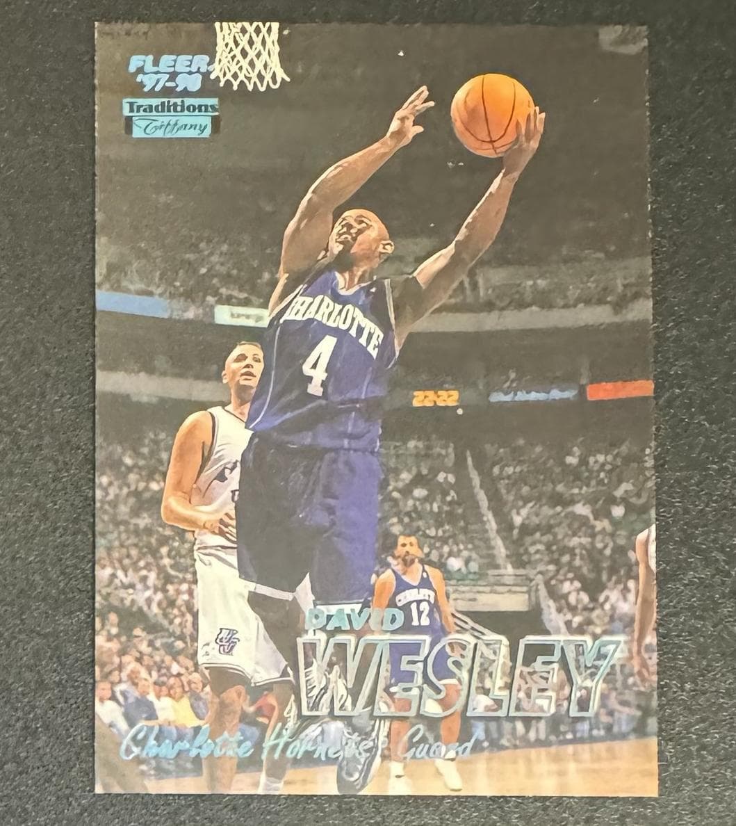 David Wesley 1997 fleer Fleer