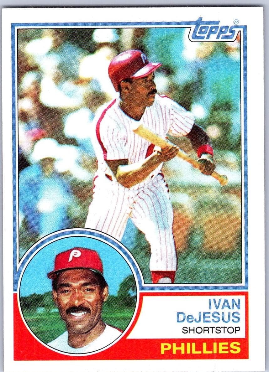Ivan DeJesus trading card