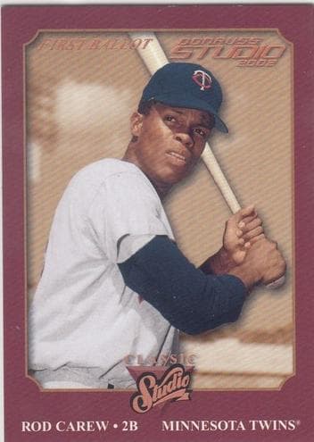 Rod Carew 2002 panini