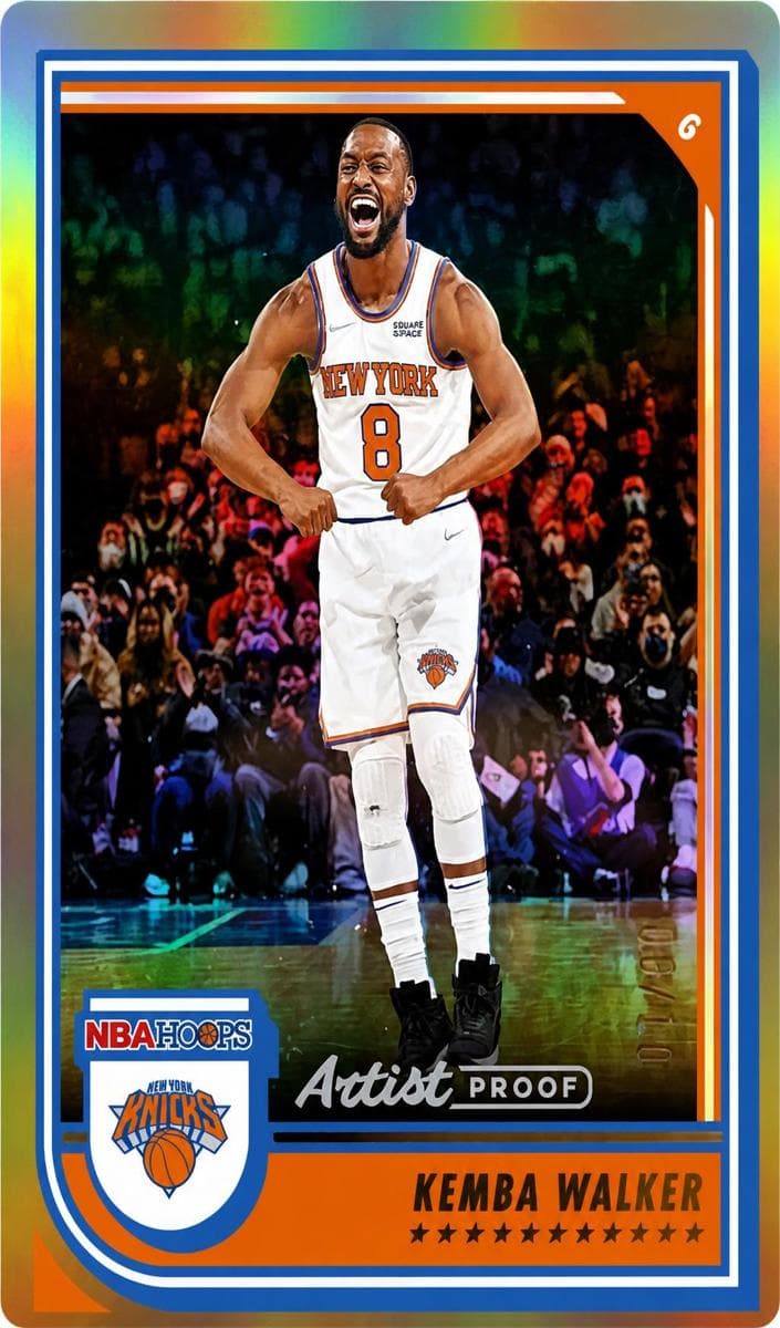 Kemba Walker trading card
