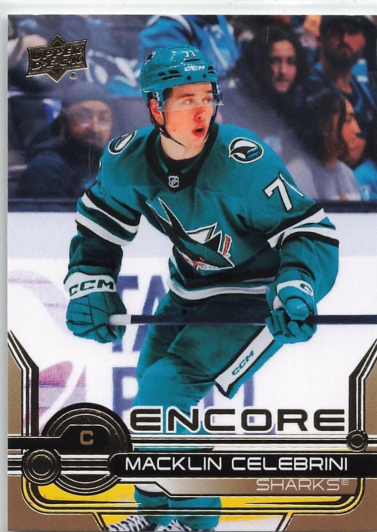 Macklin Celebrini 2024 upper-deck Upper Deck