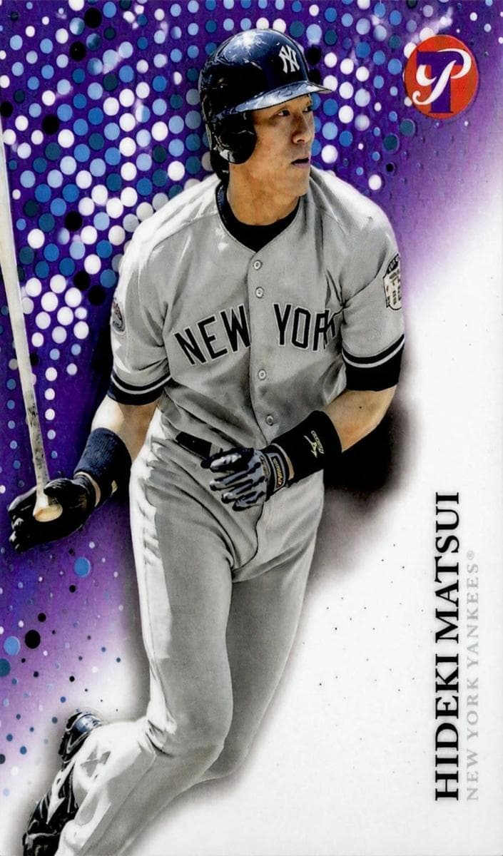 Hideki Matsui 2022 topps Topps Pristine