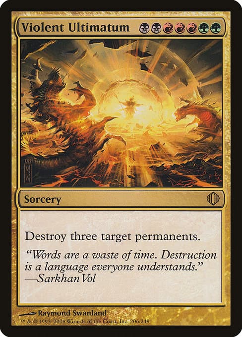Violent Ultimatum #206
