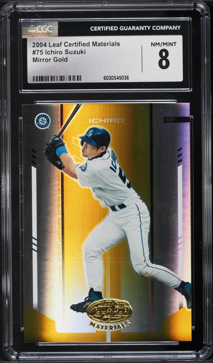 Ichiro 2004 leaf Certified Materials