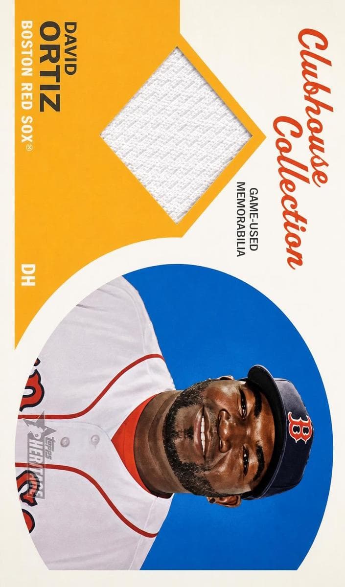 David Ortiz 2012 topps
