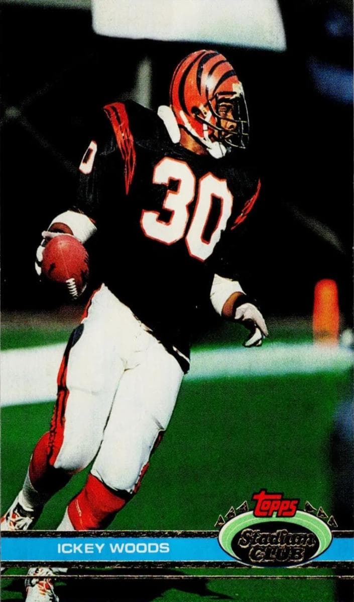 Ickey Woods 1991 unknown