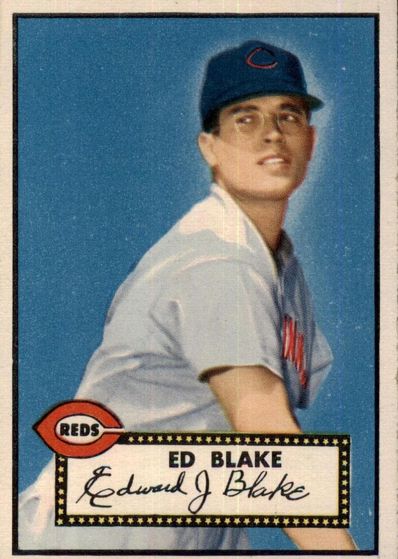 Ed Blake 1952 topps Topps