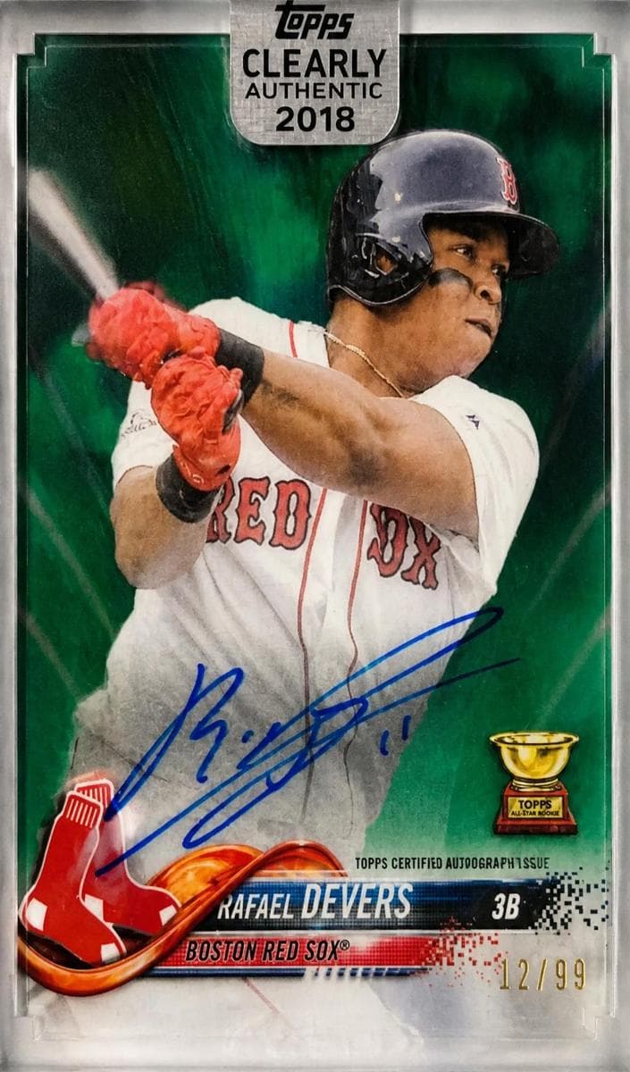 Rafael Devers 2018 topps