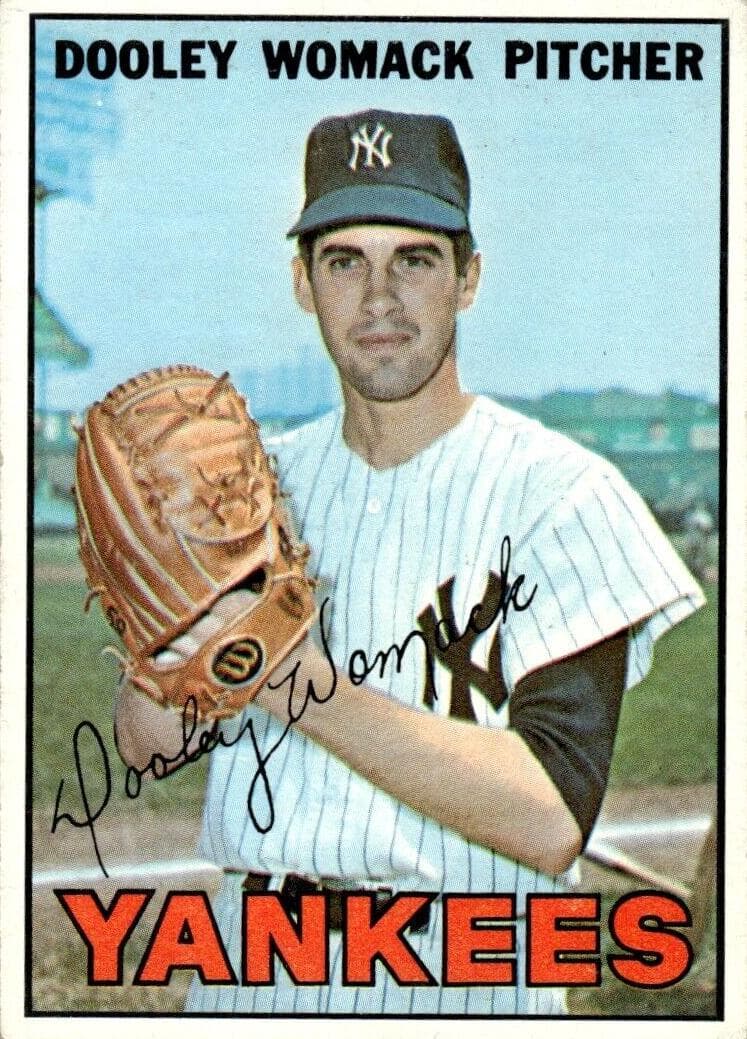 Dooley Womack 1967 topps Topps