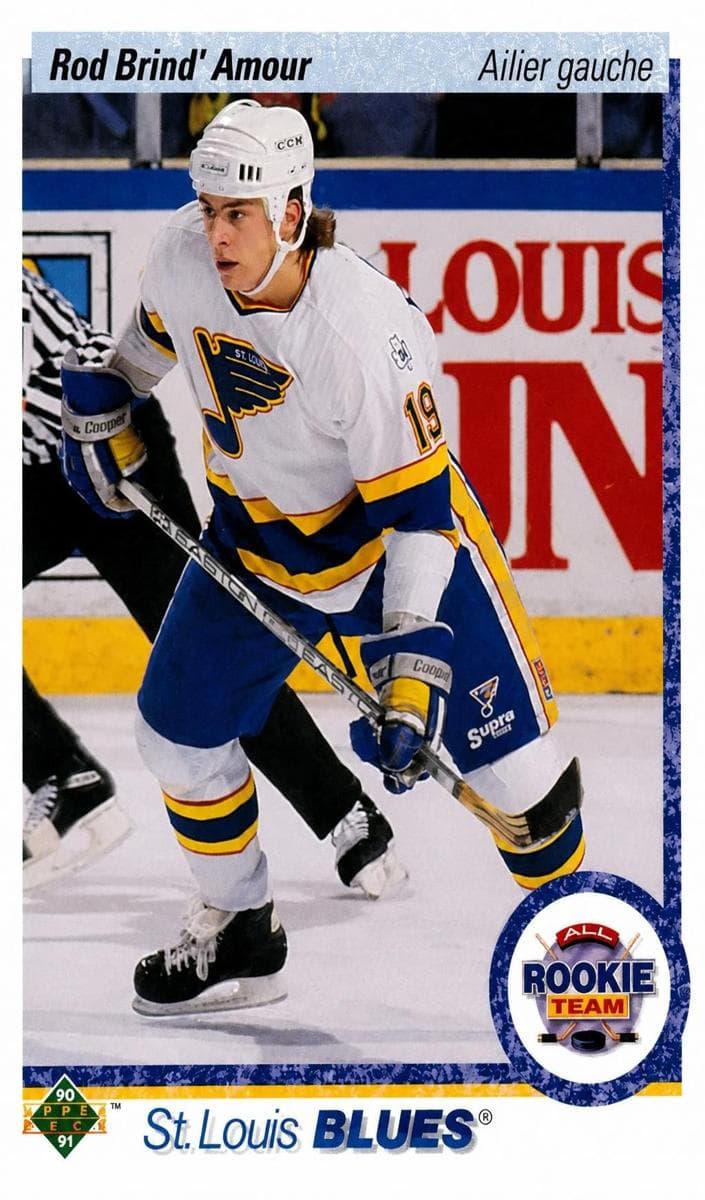 Rod Brind'Amour 1990 upper-deck Upper Deck