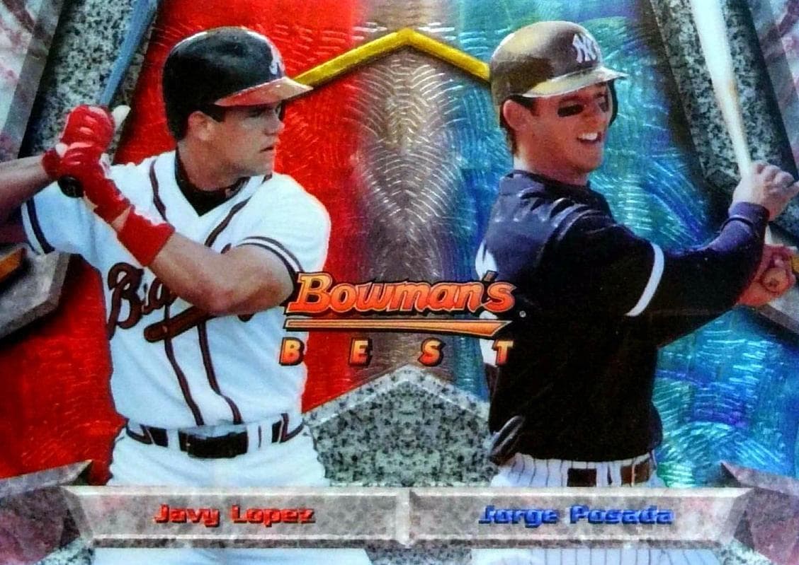 Javy Lopez / Jorge Posada MI 1994 bowman