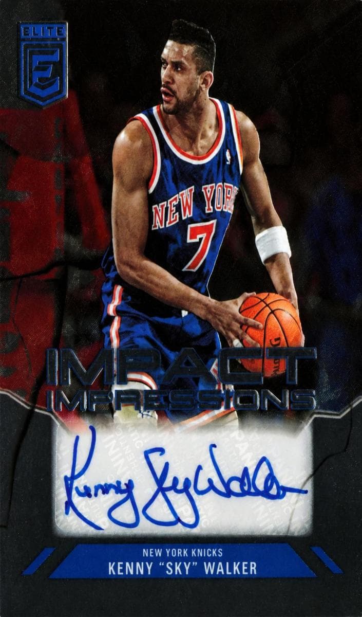 Kenny "Sky" Walker trading card