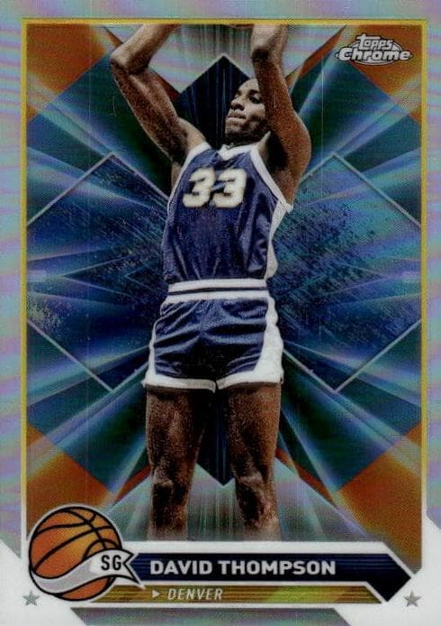 David Thompson trading card