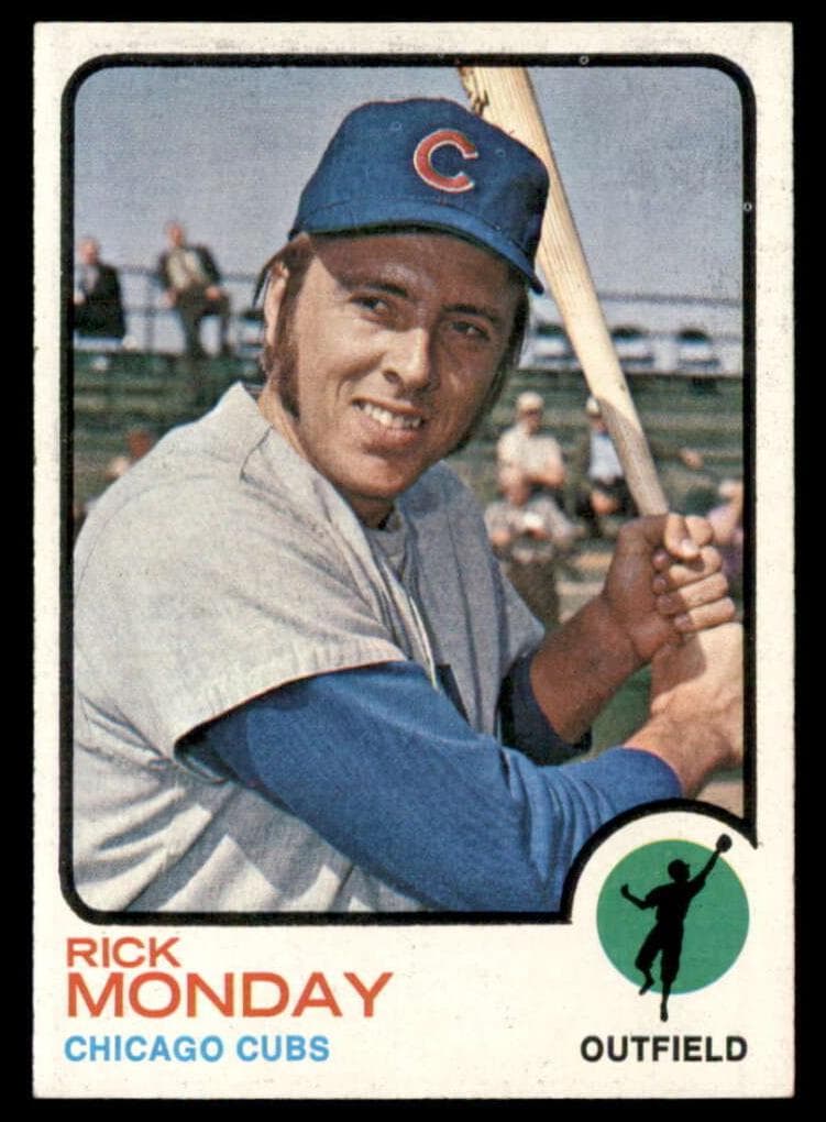 Rick Monday 1973 topps Topps
