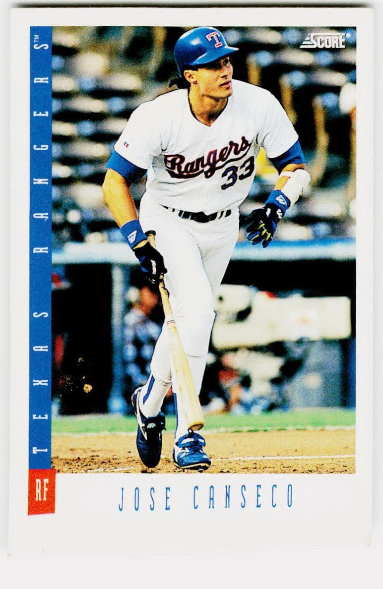 Jose Canseco 1993 panini