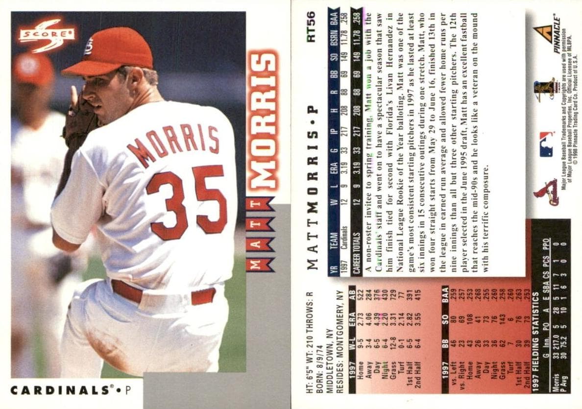 Matt Morris 1998 panini