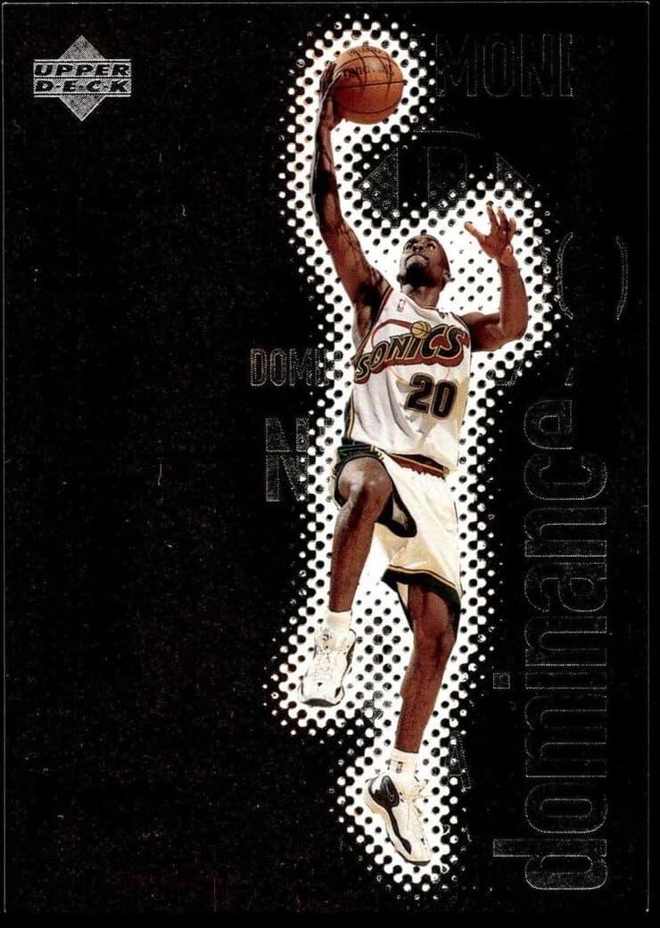 Gary Payton 1998 upper-deck Black Diamond