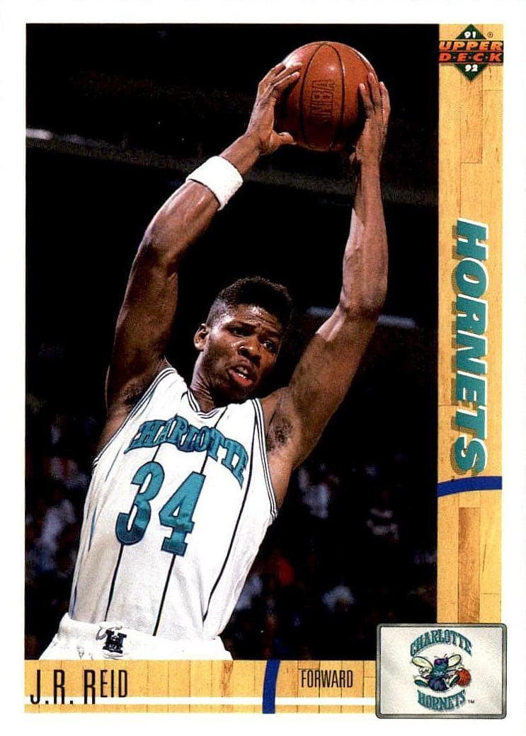J.R. Reid 1991 upper-deck Upper Deck