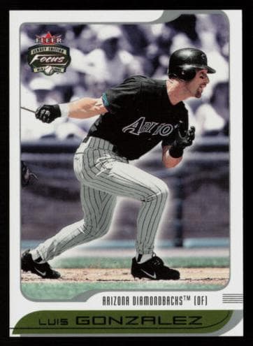 Luis Gonzalez trading card