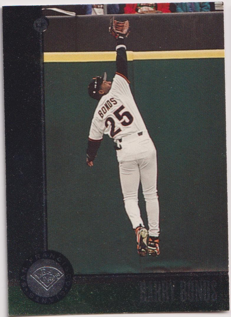 Barry Bonds 1996 leaf Leaf