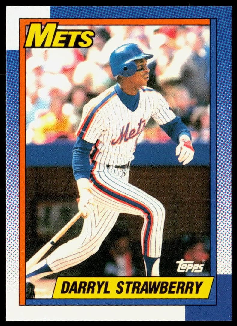 Darryl Strawberry 1990 topps O-Pee-Chee