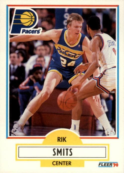 Rik Smits trading card