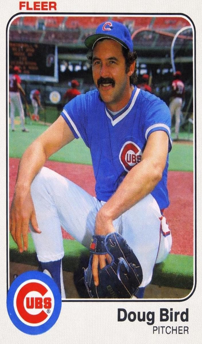 Doug Bird trading card