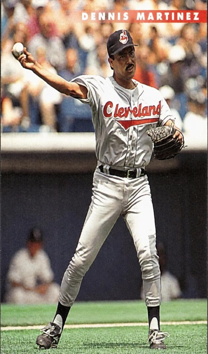 Dennis Martinez 1996 panini