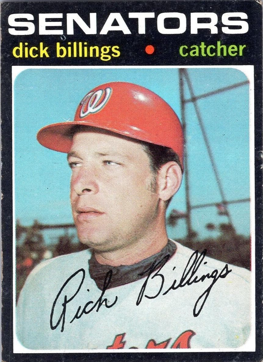 Dick Billings 1971 topps Topps